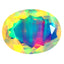 1.89 ct Spectacular Oval (10.82 x 8.22 mm) Ethiopian Rainbow Opal Stone