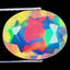 1.56 ct Incredible Oval (10.73 x 8.35 mm) Ethiopian Rainbow Opal Gemstone