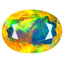 1.98 ct Beautiful Oval (11.56 x 8.36 mm) Ethiopian Rainbow Opal Gemstone