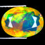 1.98 ct Beautiful Oval (11.56 x 8.36 mm) Ethiopian Rainbow Opal Gemstone