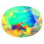 1.61 ct Mind-Boggling Oval (9.91 x 7.65 mm) Ethiopian Welo Rainbow Opal
