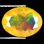 1.34 ct Attractive Oval (9.63 x 7.25 mm) Ethiopian Rainbow Opal Gemstone