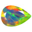 1.91 ct Attractive Pear (11.71 x 8.33 mm) Ethiopian Rainbow Opal Gemstone