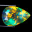 2.66 ct Splendid Pear (12.27 x 8.59 mm) Ethiopian Rainbow Opal Gemstone