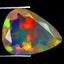 1.61 ct Stunning Pear (11.58 x 8.95 mm) Ethiopian Rainbow Opal Gemstone