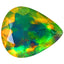 1.55 ct Lovely Pear (10.33 x 8.55 mm) Ethiopian 360 Degree Rainbow Opal
