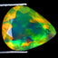 1.55 ct Lovely Pear (10.33 x 8.55 mm) Ethiopian 360 Degree Rainbow Opal