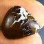 10.16 ct Pear Cabochon (18.23 x 16.02mm) Natural Australian Boulder Opal