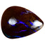 4.36 ct Pear Cabochon(12.43 x 9.77mm) Natural Australian Boulder Opal
