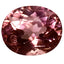 0.91 ct Oval (6.35 x 5.24 mm) Mozambique Natural Pink Tourmaline Gemstone