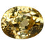 1.97 ct Oval Cut (7.29 x 5.60 mm) UnHeated Natural Yellow Zircon Gemstone