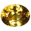 1.88 ct Oval Cut (7.64 x 5.88 mm) UnHeated Natural Yellow Zircon Gemstone