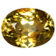 1.73 ct Oval (7.42 x 5.52 mm) UnHeated Natural Yellow Zircon Gemstone