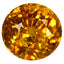 2.00 ct Outstanding Oval (6.63 x 6.29 mm) UnHeated Golden Yellow Zircon