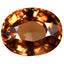 1.49 ct Oval (7.27 x 5.83 mm) UnHeated Natural Honey Brown Zircon Gemstone