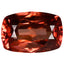 1.12 ct Cushion (6.72 x 4.53 mm) UnHeated Honey Brown Zircon Gemstone