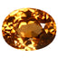 1.73 ct Gorgeous Oval (7.21 x 5.73mm) UnHeated Honey Brown Zircon Gemstone