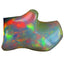 5.88 ct Pretty Fancy (17.17 x 12.75 mm) Ethiopian Rainbow Opal Gemstone
