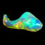 5.21 ct Supreme Fancy (20.07 x 11.29 mm) Ethiopian Rainbow Opal Gemstone