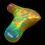 4.73 ct Stunning Fancy (16.66 x 16.18 mm) Ethiopian Rainbow Opal Gemstone