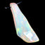 6.96 ct Terrific Fancy With Hole(28.20 x 9.19 mm) Rainbow Opal Gemstone