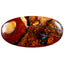 19.72 ct Oval Cabochon (27.49 x 13.91mm) Natural Australian Boulder Opal