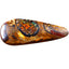 18.64 ct Pear Cabochon (36.44 x 14.59mm) Natural Australian Boulder Opal
