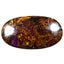 6.74 ct Pear Cabochon(18.30 x 10.21mm) Natural Australian Boulder Opal