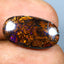 6.74 ct Pear Cabochon(18.30 x 10.21mm) Natural Australian Boulder Opal