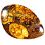 6.64 ct Pear Cabochon(17.97 x 12.59mm) Natural Australian Boulder Opal