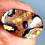 17.65 ct Oval Cabochon (24.39 x 15.56mm) Natural Australian Boulder Opal