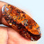 18.56 ct Oval Cabochon (36.68 x 14.96mm) Natural Australian Boulder Opal
