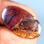 14.80 ct Oval Cabochon (27.14 x 15.67mm) Natural Australian Boulder Opal