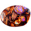 16.19 ct Oval Cabochon (24.56 x 17.49mm) Natural Australian Boulder Opal