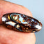 9.23 ct Oval Cabochon(24.02 x 10.25mm) Natural Australian Boulder Opal
