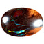 8.48 ct Oval Cabochon(15.65 x 10.97mm) Natural Australian Boulder Opal