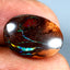 8.48 ct Oval Cabochon(15.65 x 10.97mm) Natural Australian Boulder Opal