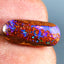 3.51 ct Oval Cabochon(17.03 x 7.41mm) Natural Australian Boulder Opal