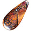 18.46 ct Pear Cabochon (33.13 x 15.09mm) Natural Australian Boulder Opal