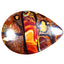 15.86 ct Pear Cabochon (23.66 x 17.04mm) Natural Australian Boulder Opal