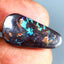 17.62 ct Pear Cabochon (24.39 x 12.88mm) Natural Australian Boulder Opal