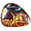 14.15 ct Pear Cabochon (20.44 x 16.55mm) Natural Australian Boulder Opal