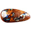 8.32 ct Pear Cabochon(22.72 x 10.46mm) Natural Australian Boulder Opal