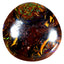 5.76 ct Fancy Cabochon (10.69 x 10.66mm) Natural Australian Boulder Opal