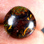 5.76 ct Fancy Cabochon (10.69 x 10.66mm) Natural Australian Boulder Opal