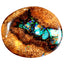 3.17 ct Fancy Cabochon (12.66 x 10.75mm) Natural Australian Boulder Opal