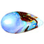 2.81 ct Fancy Cabochon(15.20 x 8.05mm) Natural Australian Boulder Opal
