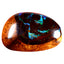 2.79 ct Fancy Cabochon(12.30 x 8.13mm) Natural Australian Boulder Opal