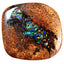 2.53 ct Fancy Cabochon (10.52 x 10.06mm) Natural Australian Boulder Opal