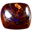3.39 ct Fancy Cabochon (11.19 x 9.88mm) Natural Australian Boulder Opal